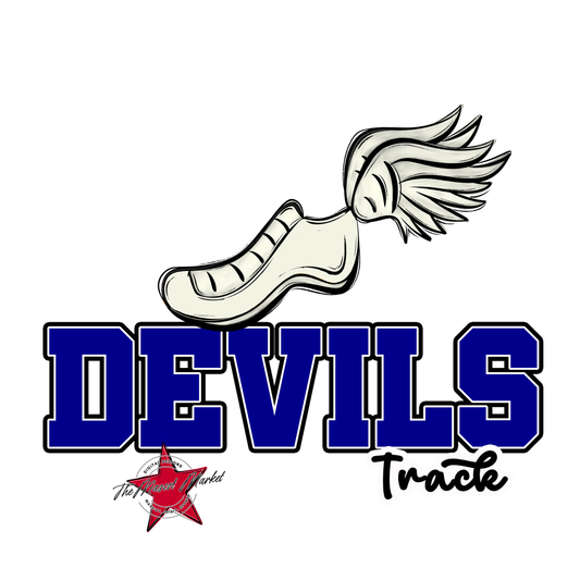 Devils Varsity Track-Blue