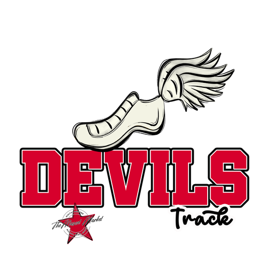 Devils Varsity Track-Red