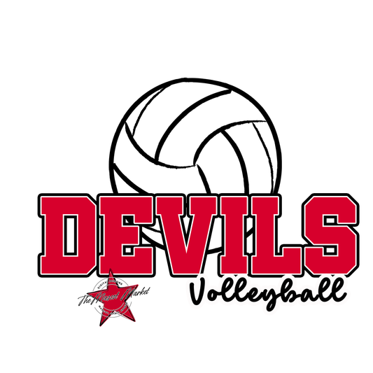 Devils Varsity Volleyball-Red