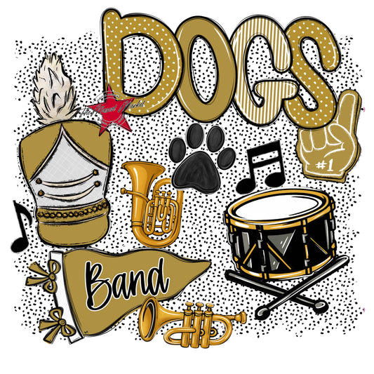 Dogs Band Spirit-Gold