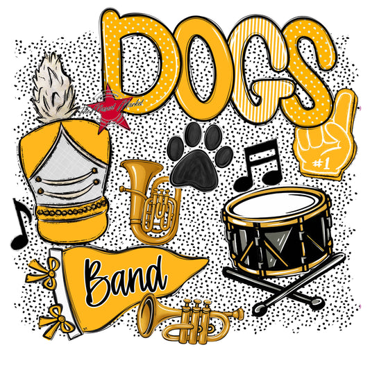 Dogs Band Spirit-Yellow