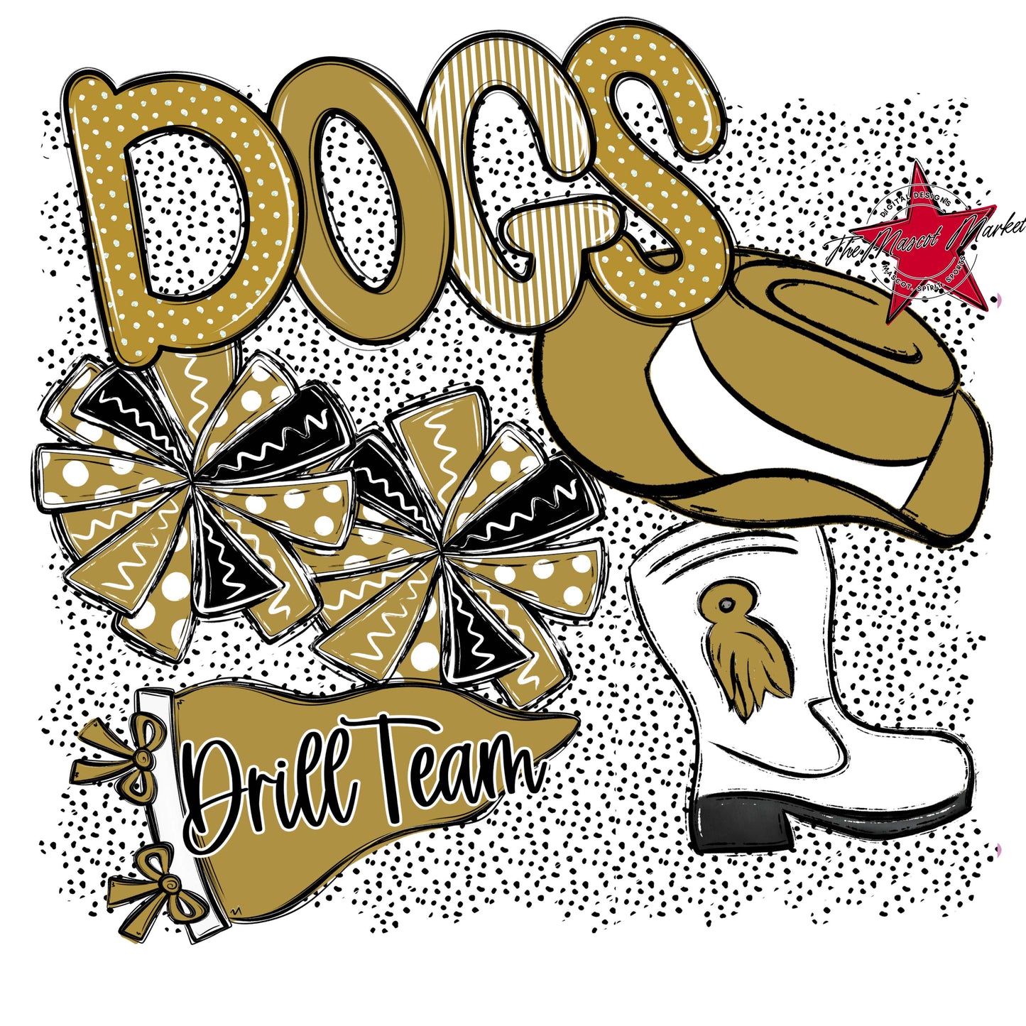 Dogs Drillteam Spirit-Gold