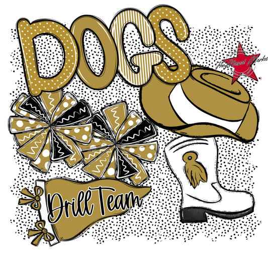 Dogs Drillteam Spirit-Gold