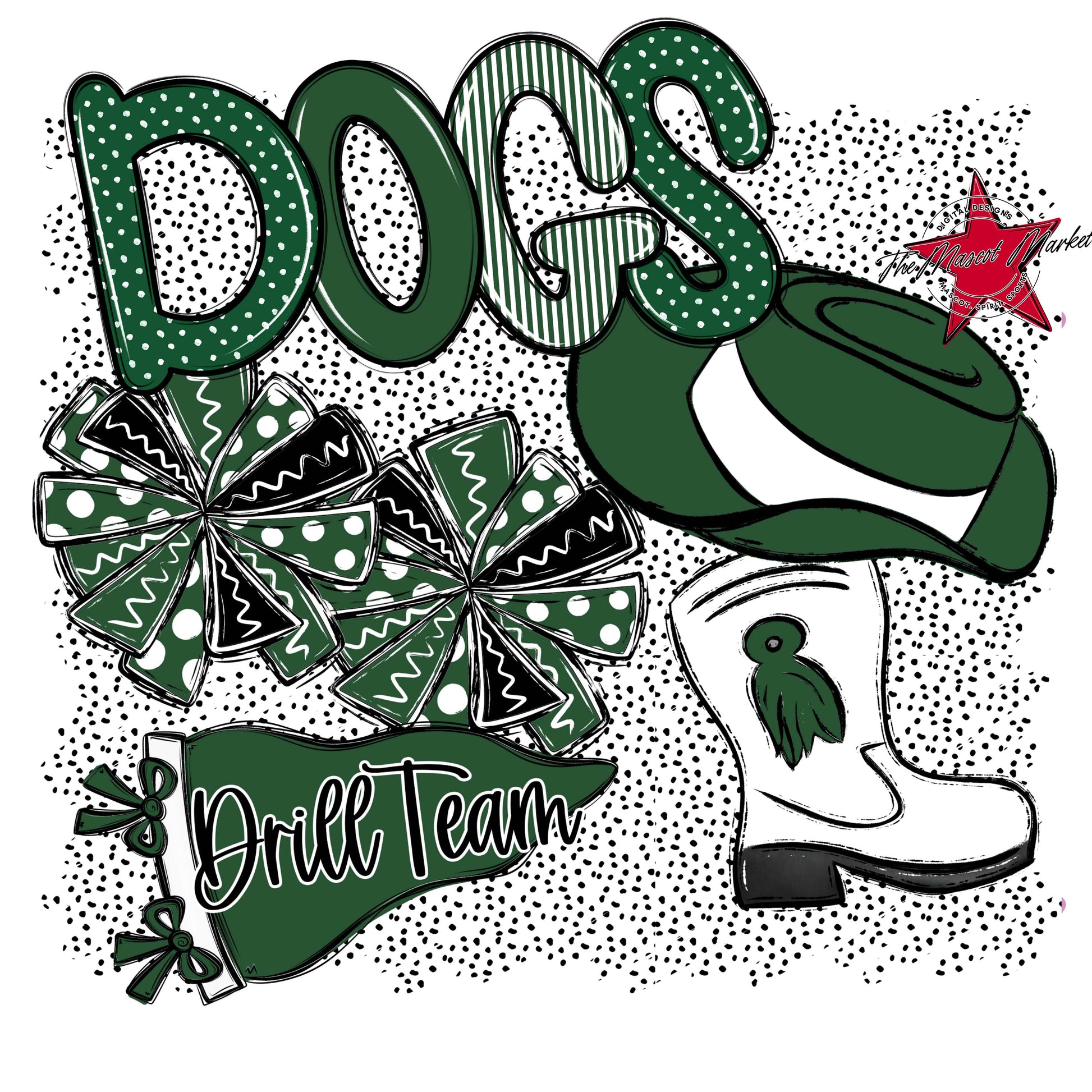 Dogs Drillteam Spirit-Green
