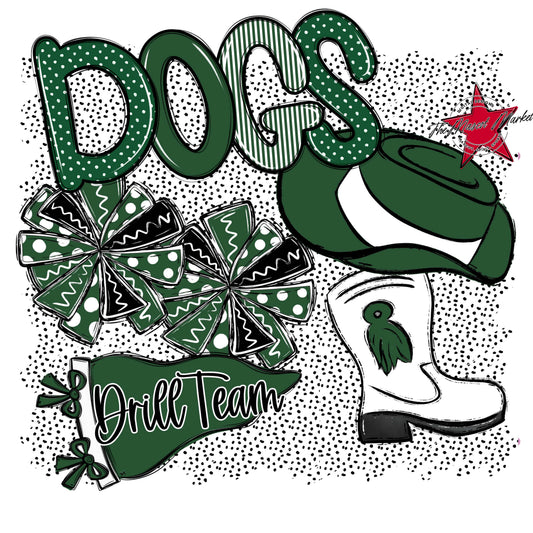 Dogs Drillteam Spirit-Green