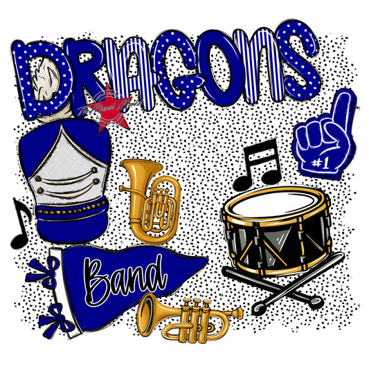 Dragons Band Spirit-Blue