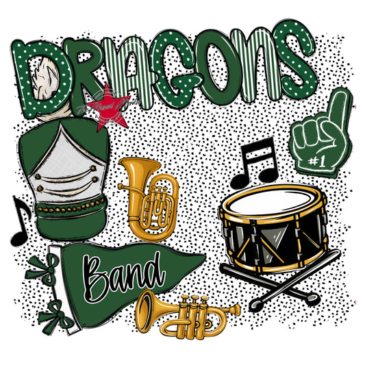 Dragons Band Spirit-Green