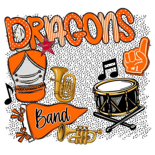 Dragons Band Spirit-Orange