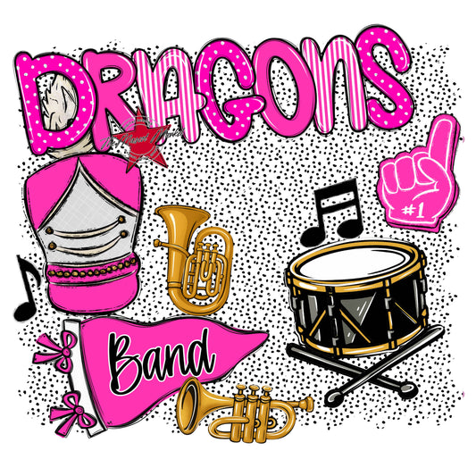 Dragons Band Spirit-Pink