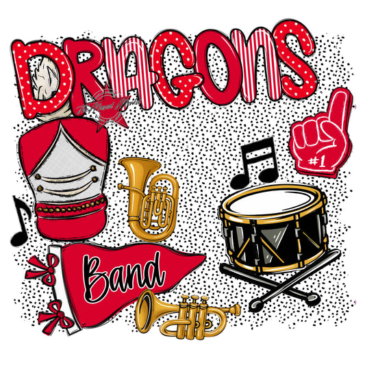 Dragons Band Spirit-Red