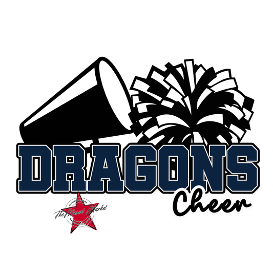 Dragons Varsity Cheer-Navy