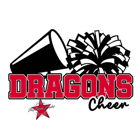 Dragons Varsity Cheer-Red