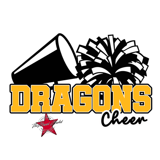 Dragons Varsity Cheer-Yellow