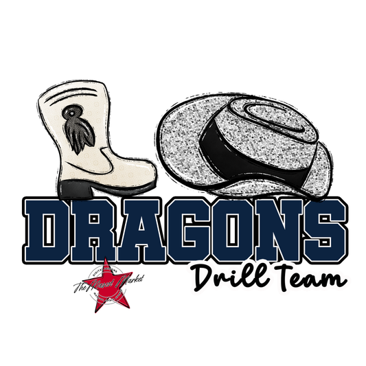 Dragons Varsity Drillteam-Navy