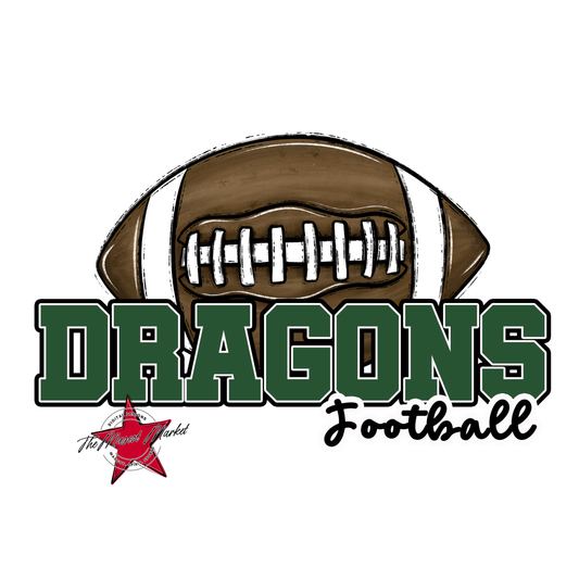 Dragons Varsity Football-Green