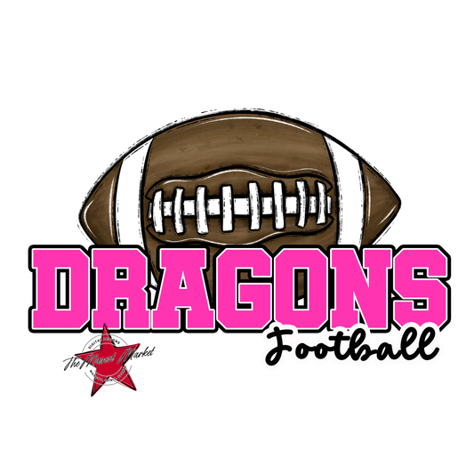 Dragons Varsity Football-Pink