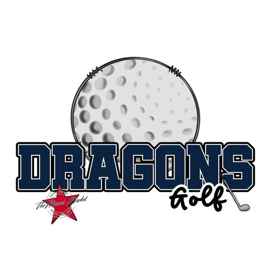 Dragons Varsity Golf-Navy