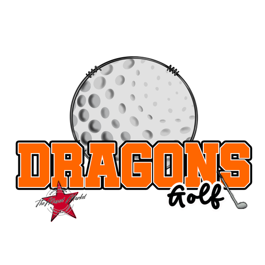 Dragons Varsity Golf-Orange