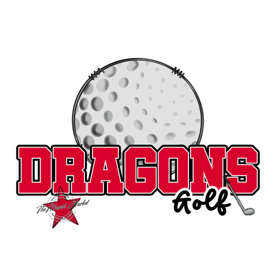 Dragons Varsity Golf-Red