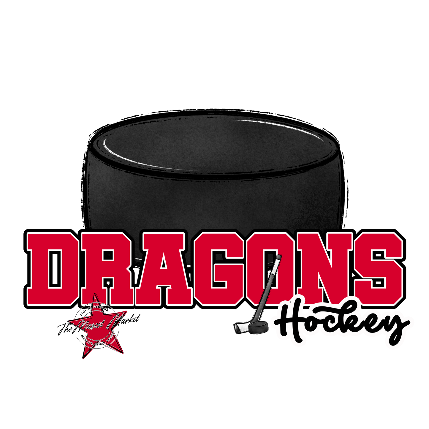 Dragons Varsity Hockey-Red
