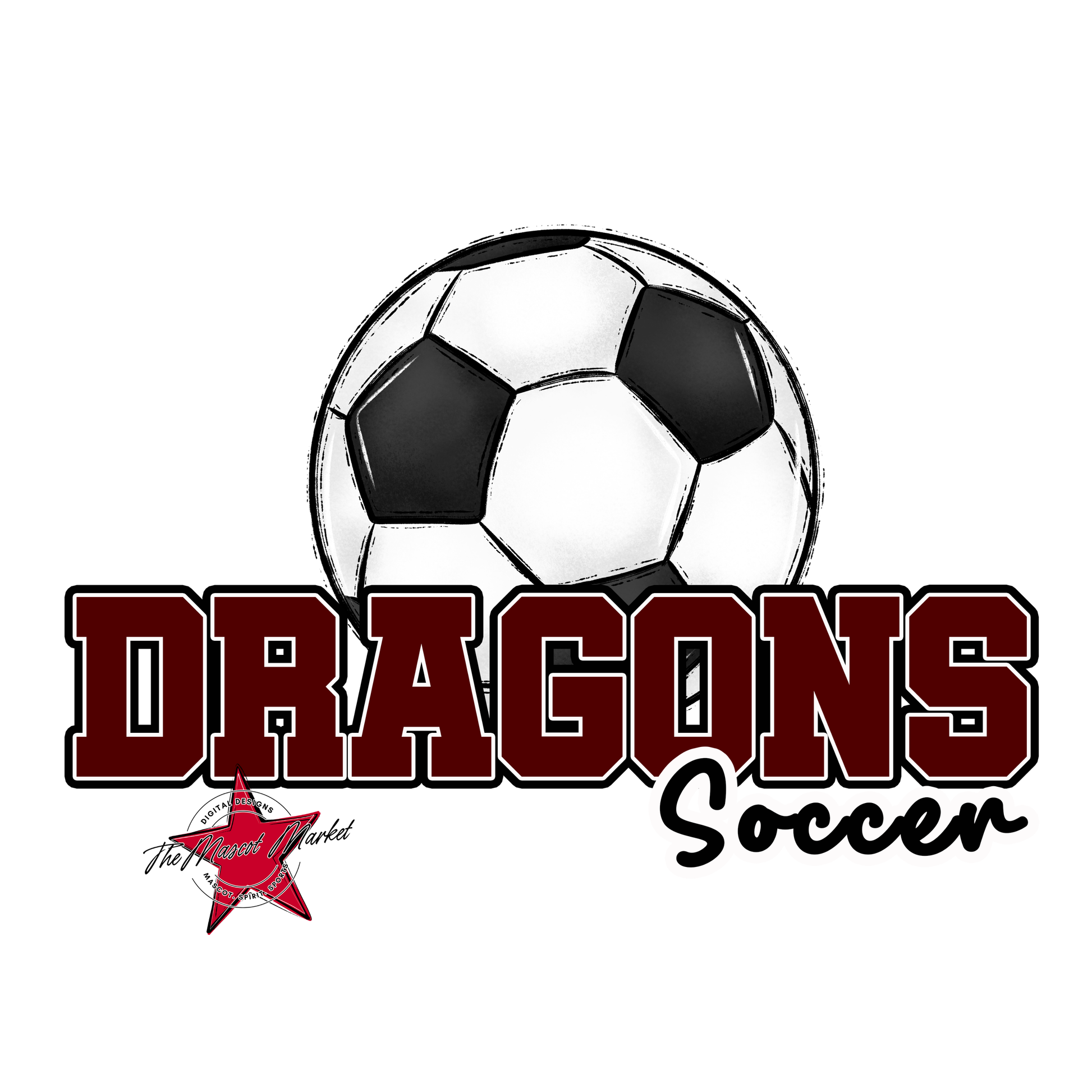 Dragons Varsity Soccer-Maroon