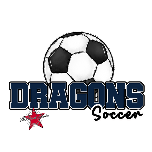 Dragons Varsity Soccer-Navy