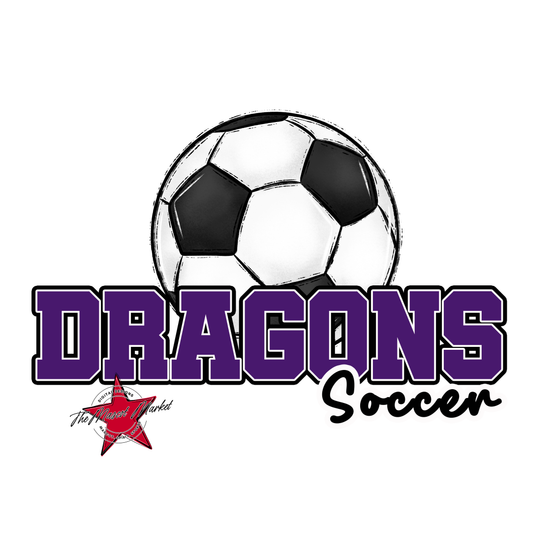 Dragons Varsity Soccer-Purple