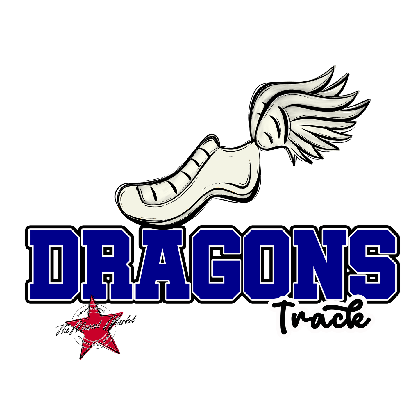 Dragons Varsity Track-Blue