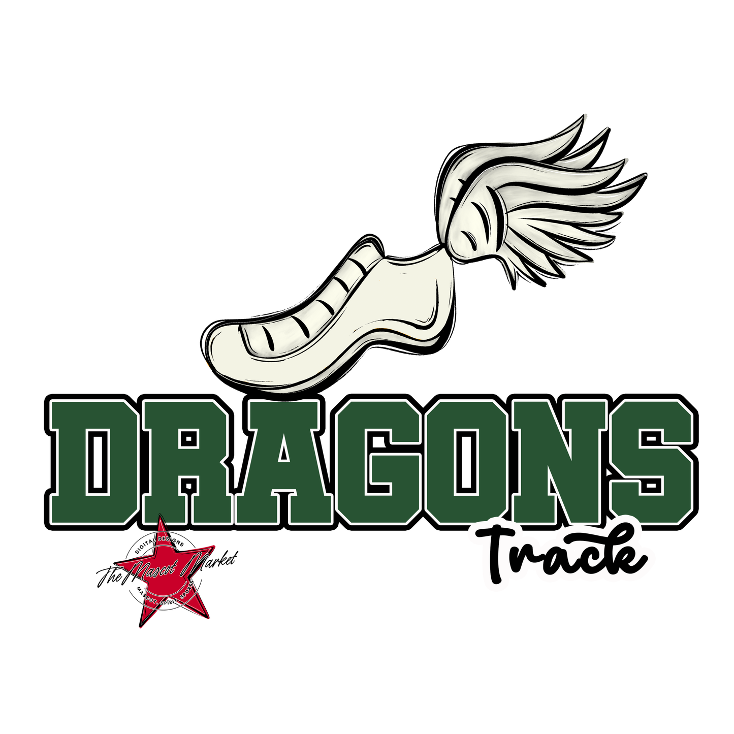 Dragons Varsity Track-Green