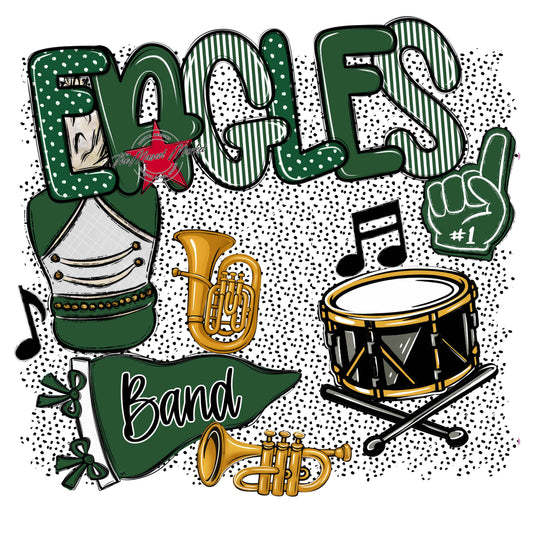 Eagles Band Spirit-Green