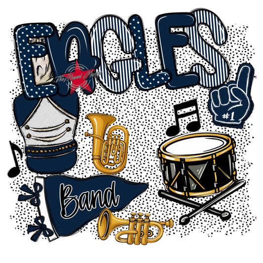 Eagles Band Spirit-Navy