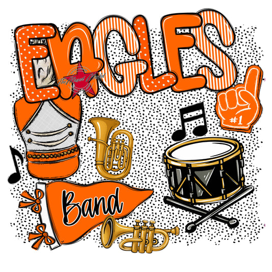 Eagles Band Spirit-Orange