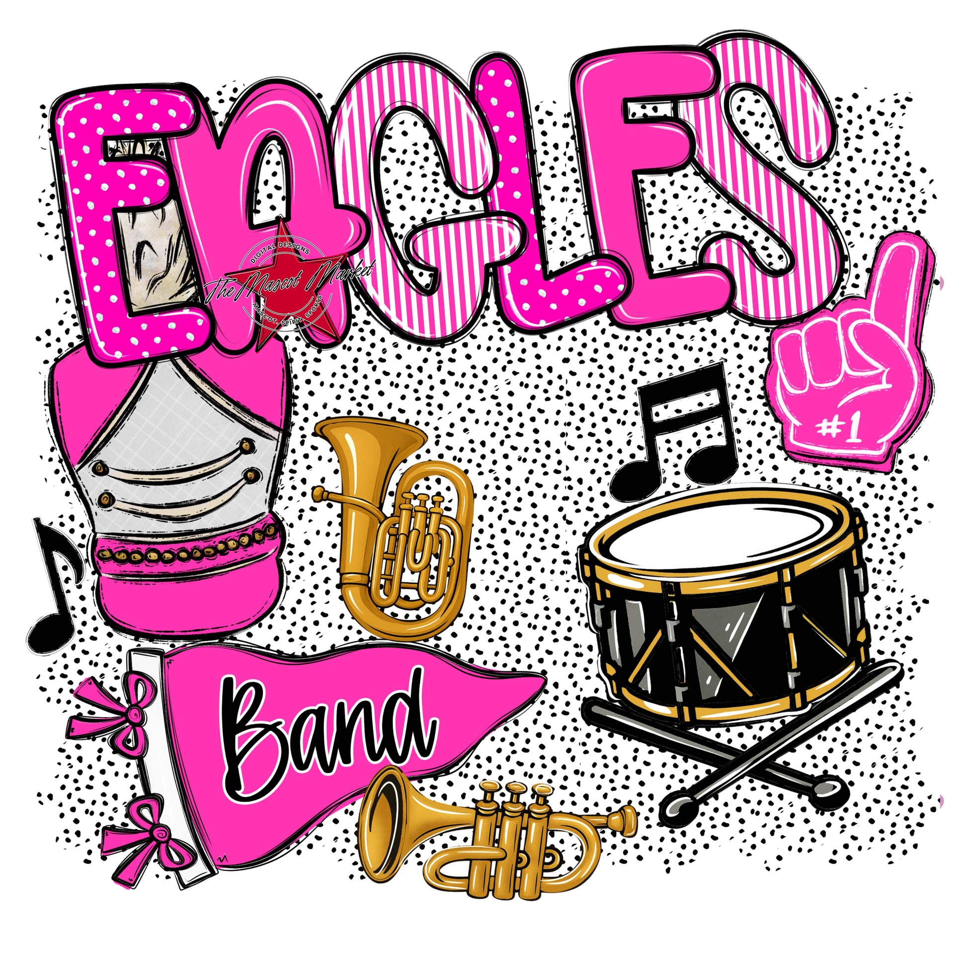 Eagles Band Spirit-Pink