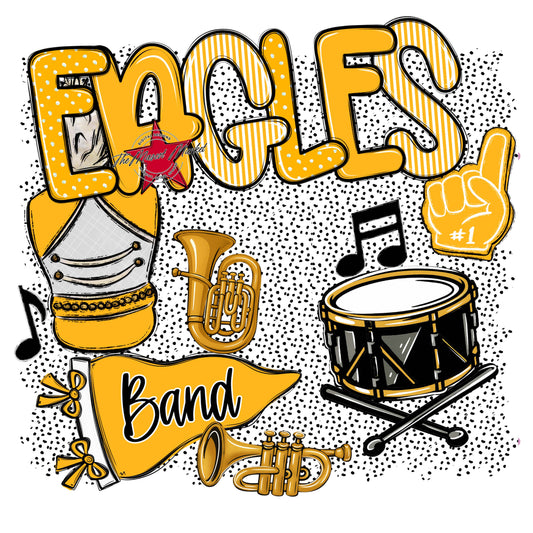 Eagles Band Spirit-Yellow