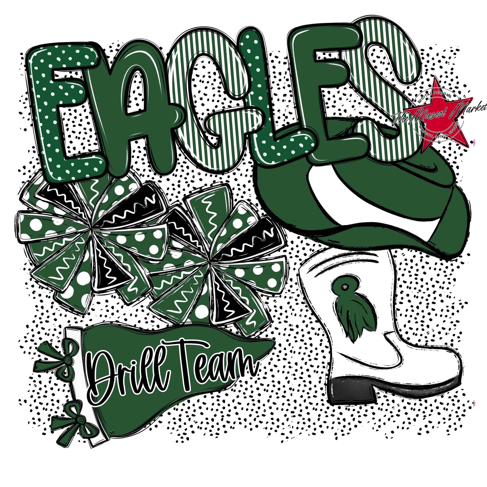Eagles Drillteam Spirit-Green