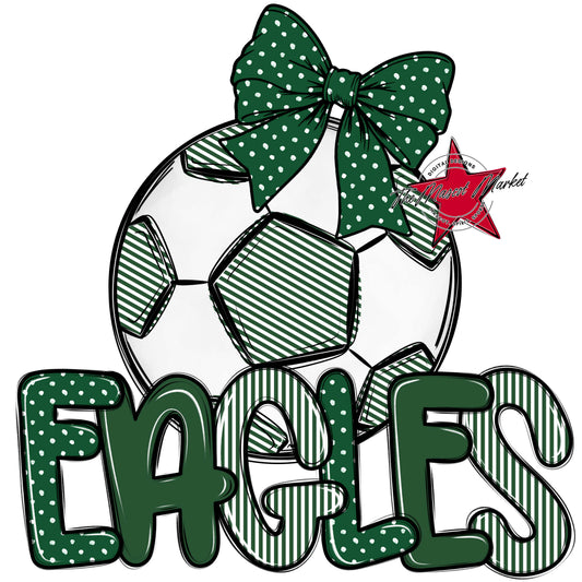 Eagles Soccer Spirit Design-Green
