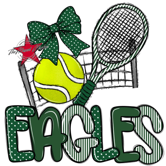 Eagles Tennis Spirit Design-Green