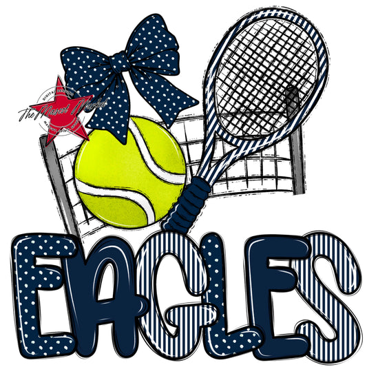 Eagles Tennis Spirit Design-Navy