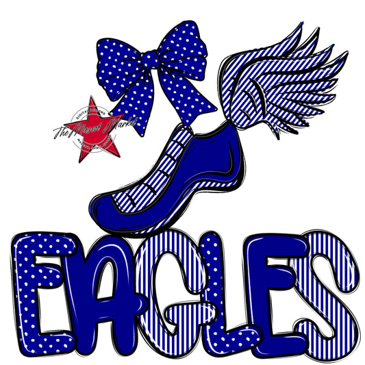 Eagles Track Spirit Design-Blue
