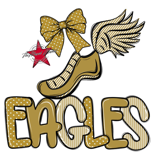 Eagles Track Spirit Design-Gold