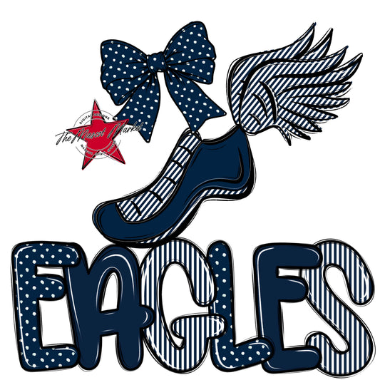 Eagles Track Spirit Design-Navy
