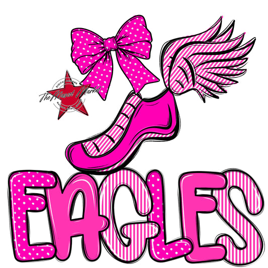 Eagles Track Spirit Design-Pink