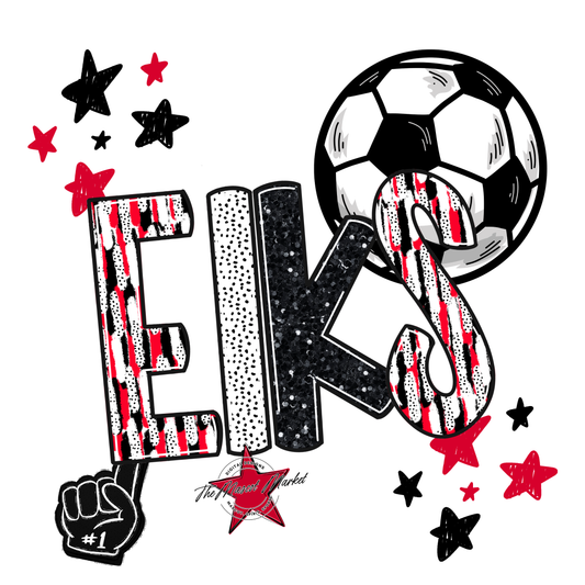 Elks Soccer Scrape-Red