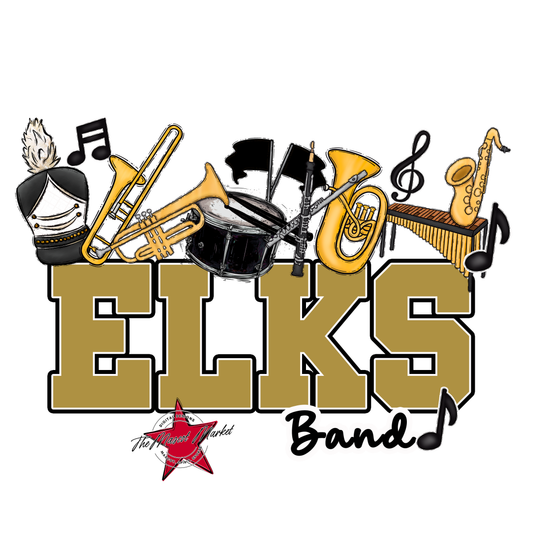 Elks Varsity Band-Gold