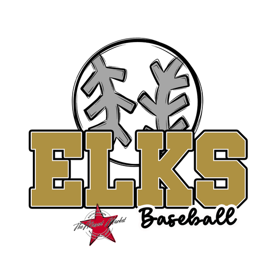 Elks Varsity Baseball-Gold