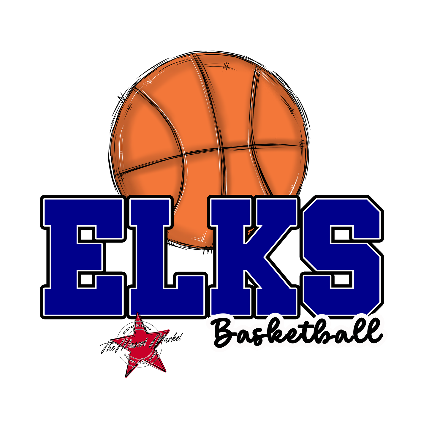 Elks Varsity Basketball-Blue