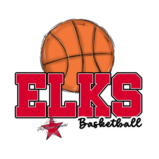 Elks Varsity Basketball-Red