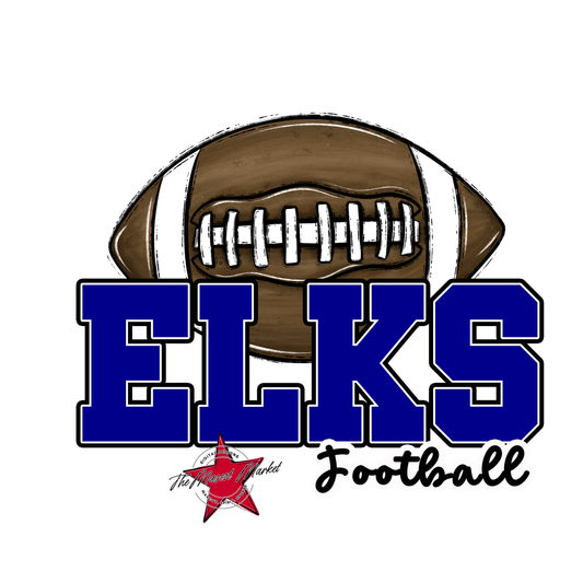 Elks Varsity Football-Blue