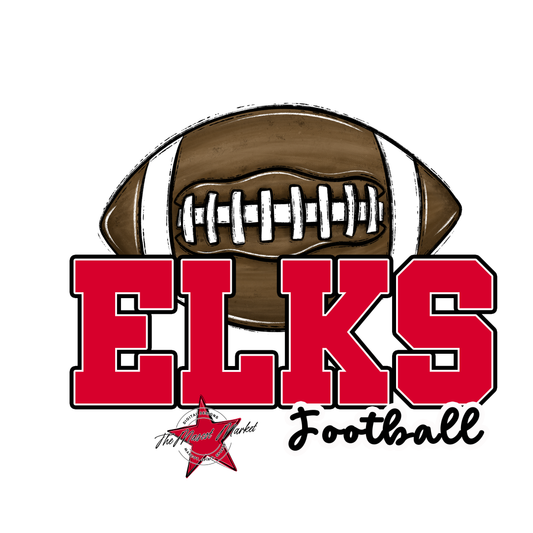 Elks Varsity Football-Red