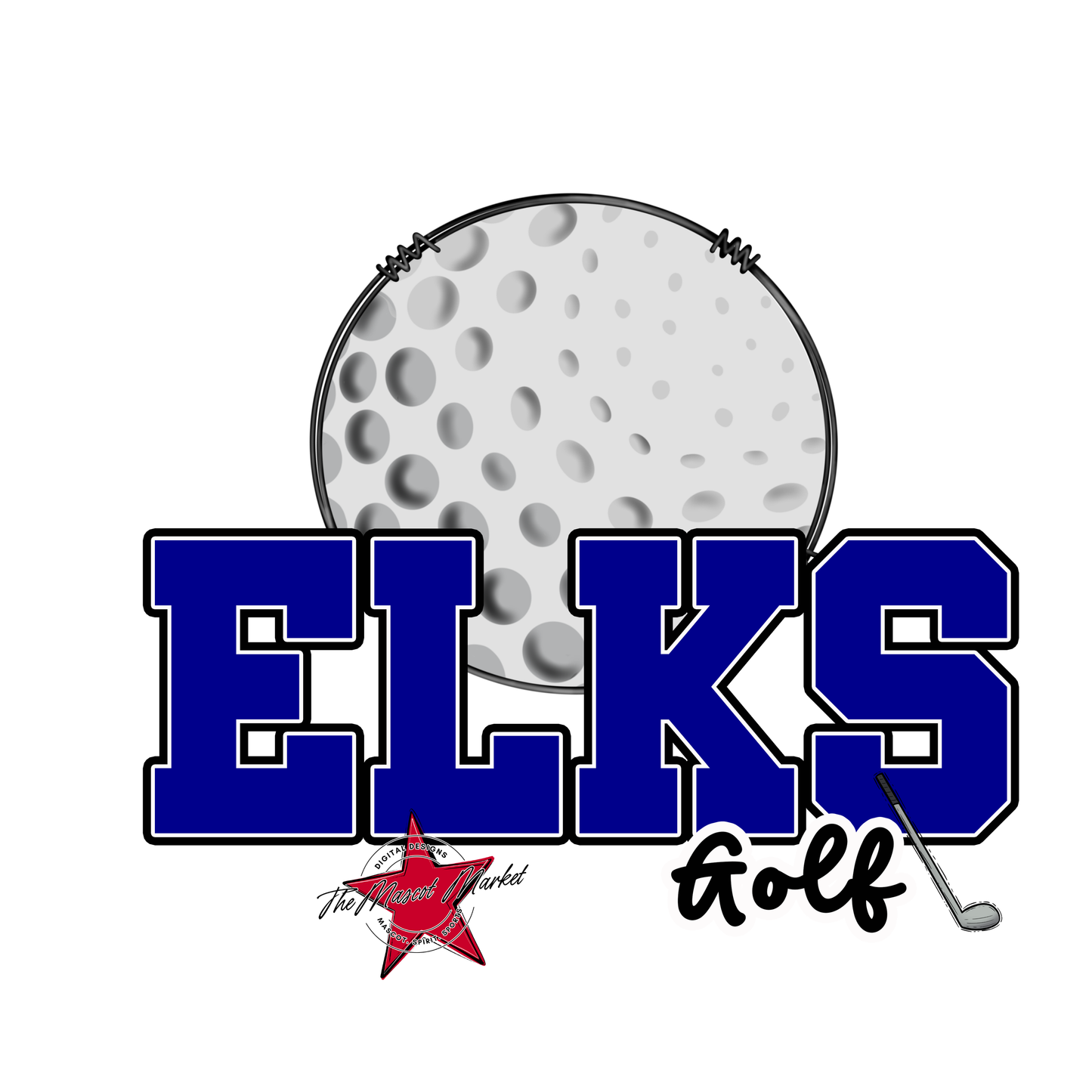 Elks Varsity Golf-Blue